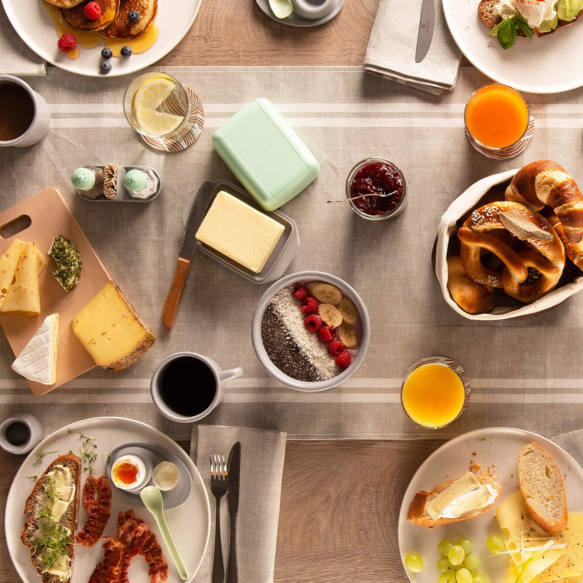 Salz- & Pfefferstreuer mit Zahnstocherhalter Eco, 3-tlg