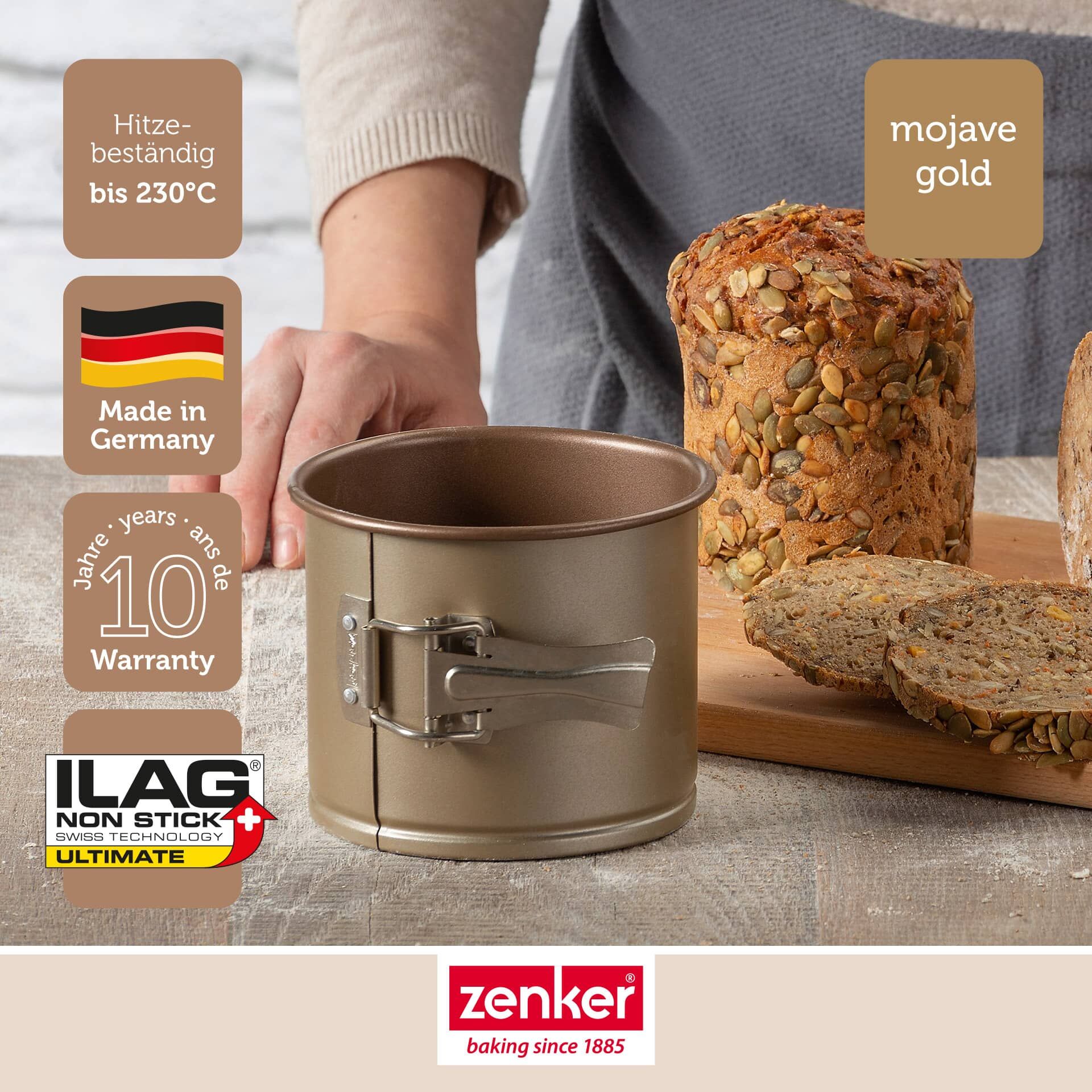 Pollerbrot-Springform Dein Brot!, Ø12cm