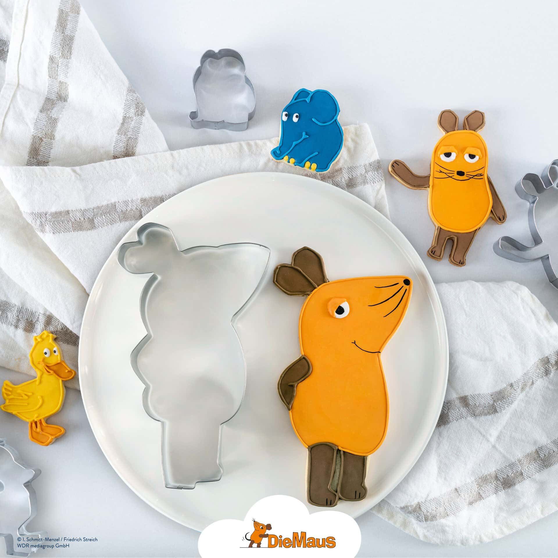 Ausstecher-Set "DieMaus", 4-teilig