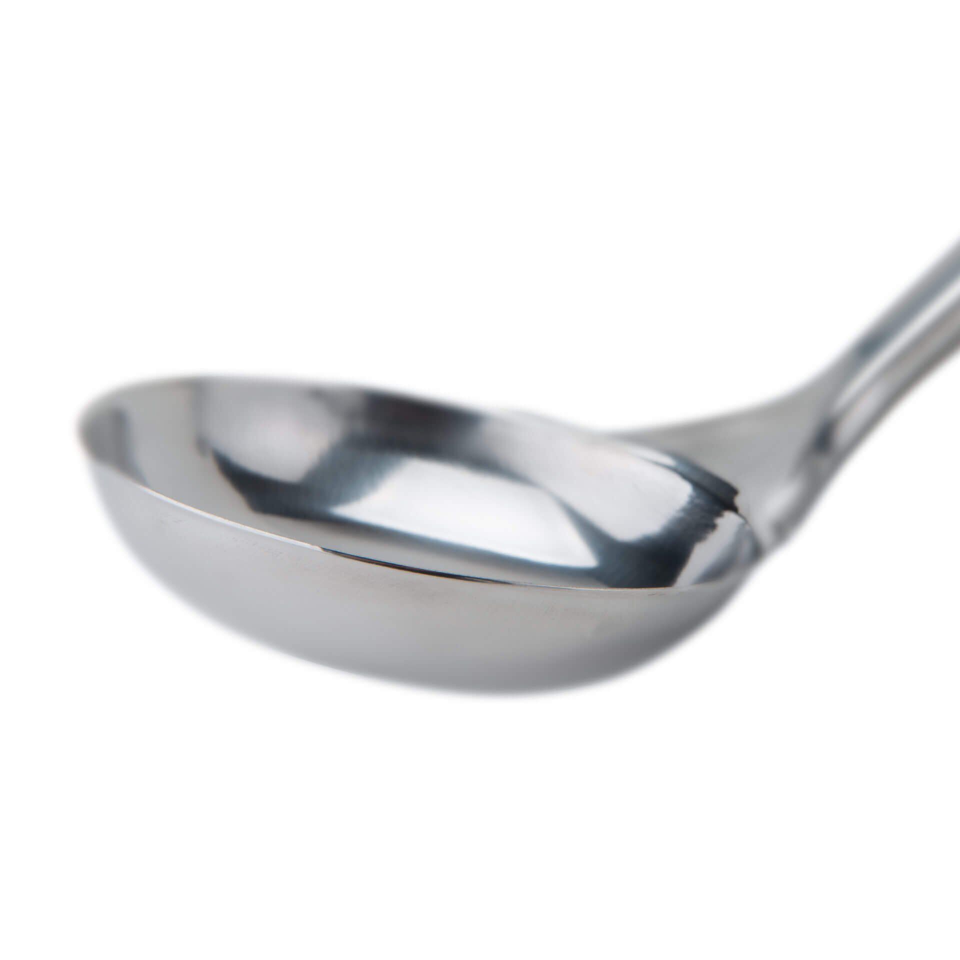 Schöpflöffel Ovalgriff, 32cm