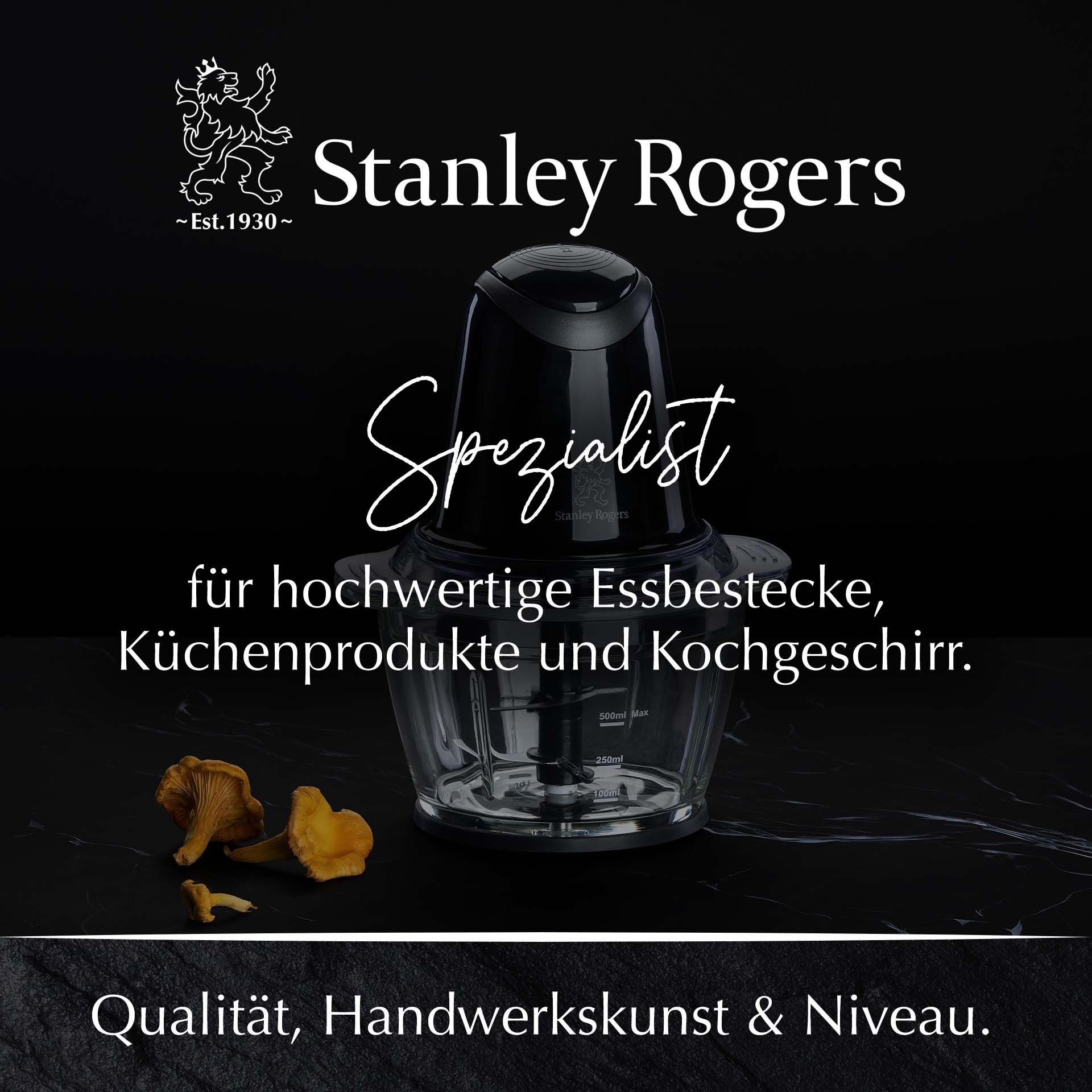 Multi-Zerkleinerer elektrisch, Glas, 1L, 500W