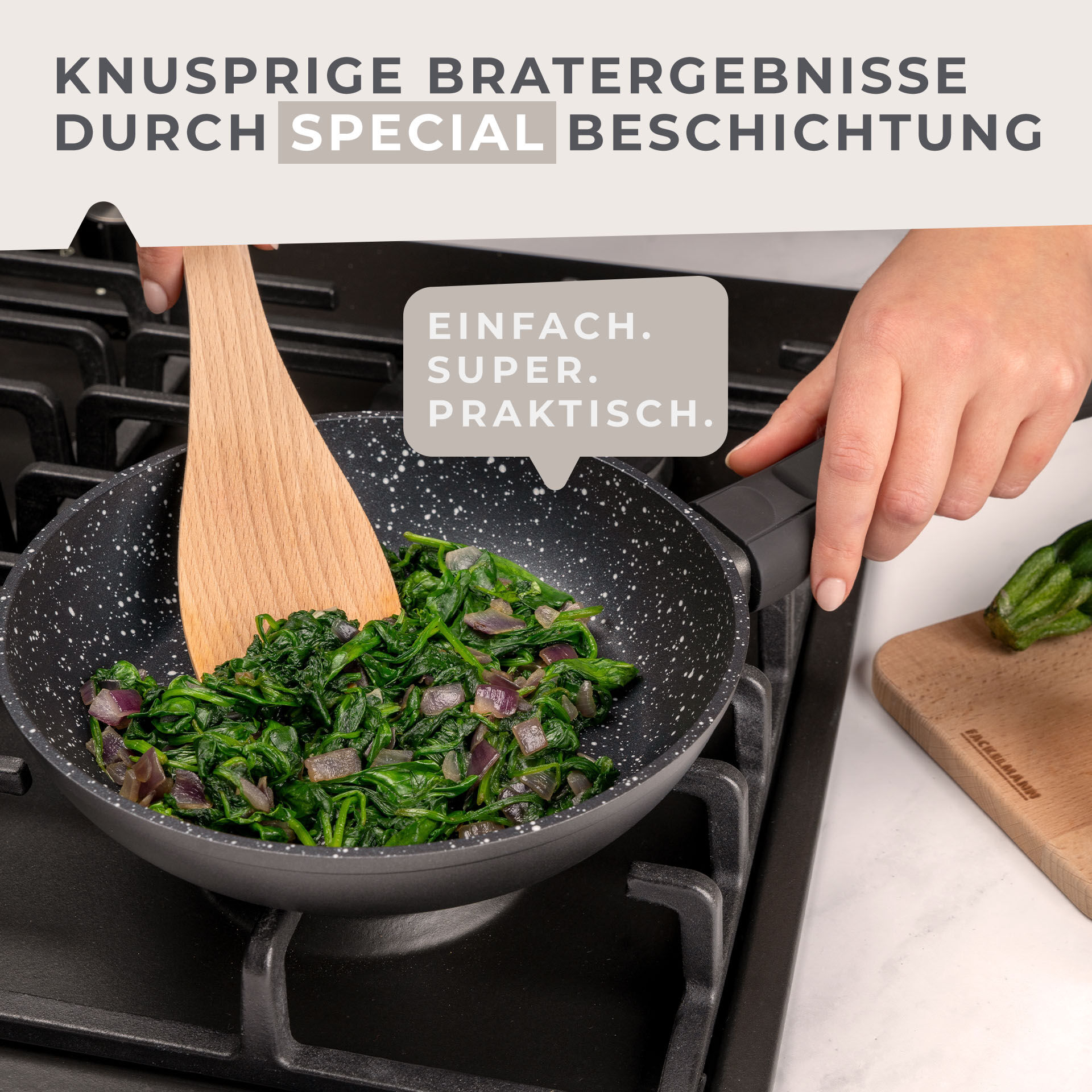 Antihaft-Pfanne Marble, Ø20cm