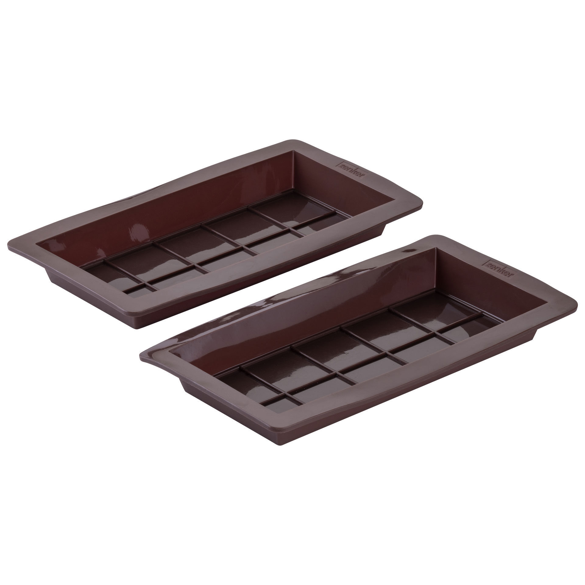 Schokoladenform Dubai-Schokolade, Silikon, 2 Stück