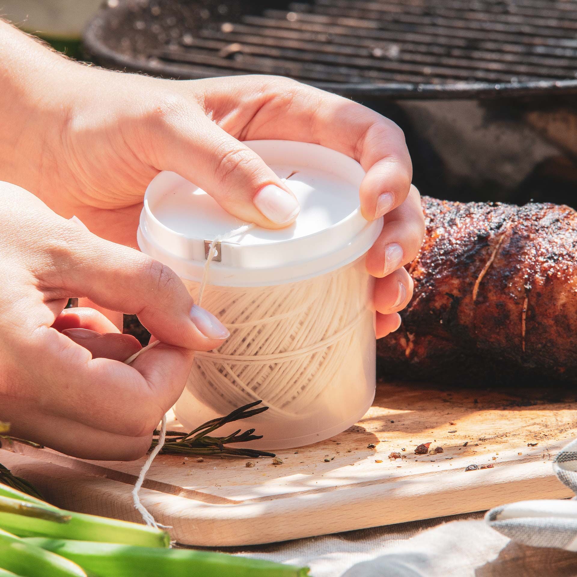 Grill-/Bratenschnur Set 2-teilig