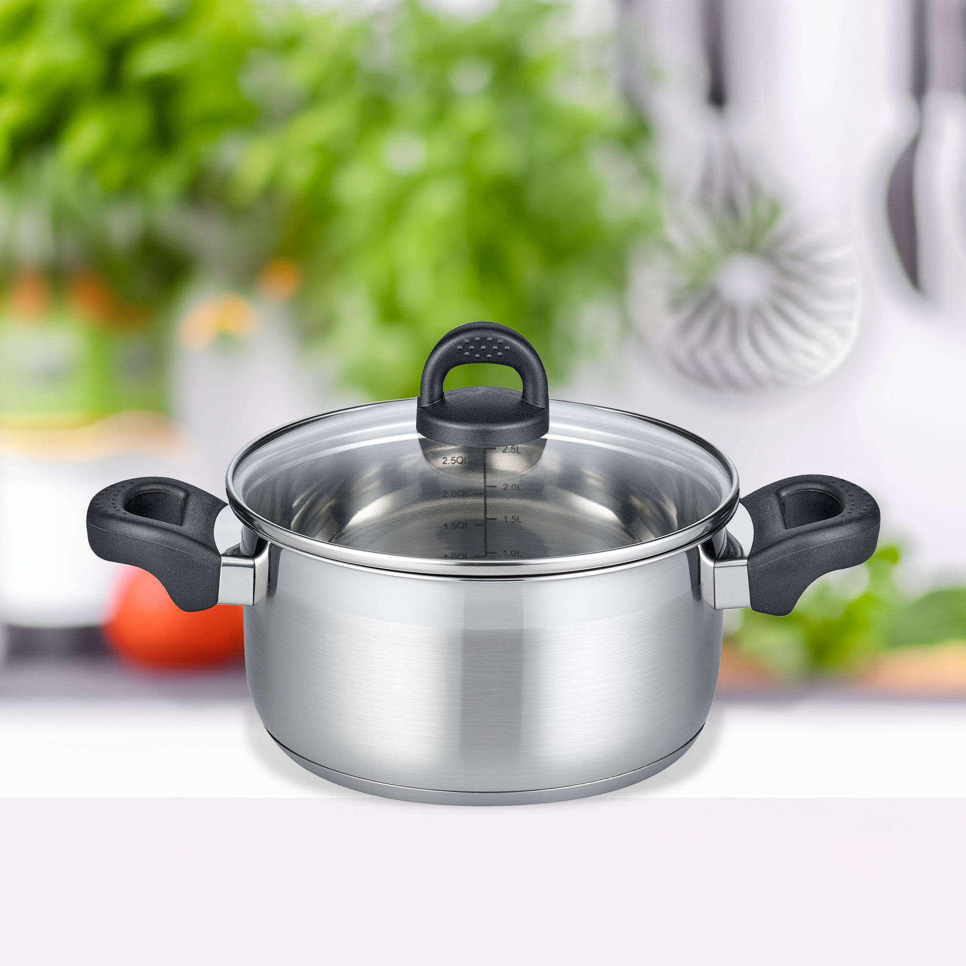 Fleischtopf mit Deckel Turmalin, Ø16cm